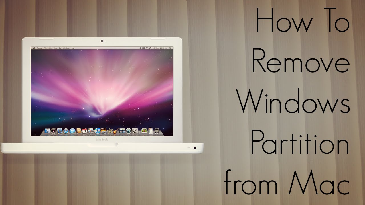 create a partition for windows on mac